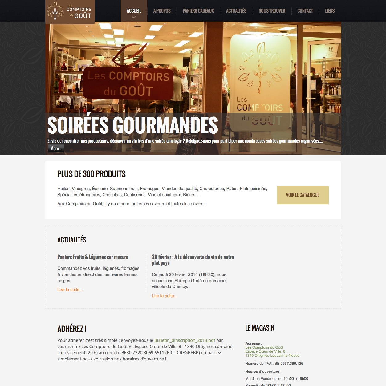 Les Comptoirs du Goût